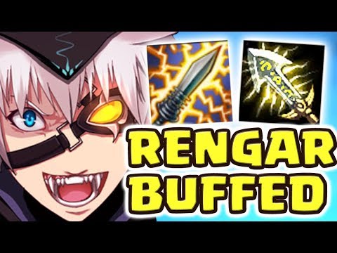 HAS RIOT GONE TOO FAR ?? UNOFFICIAL 1v5 PENTAKILL (100% CRIT BUFFED RENGAR JUNGLE) BEST 1-SHOT BUILD