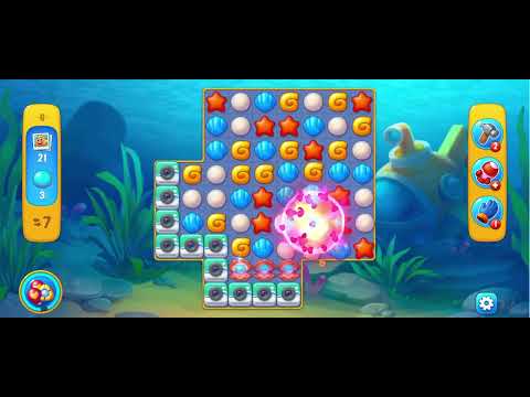 @Fishdom Shipwrecked Level 6