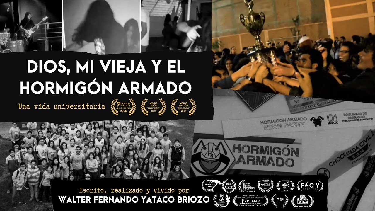 Miniature de la vidéo "DIOS, MI VIEJA Y EL HORMIGÓN ARMADO: Una vida universitaria" (Walter Fernando Yataco Briozo) du film Dios, mi vieja y el Hormigón Armado