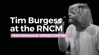 Then - Tim Burgess @ RNCM - with Joe Duddell & Cassia String Quartet
