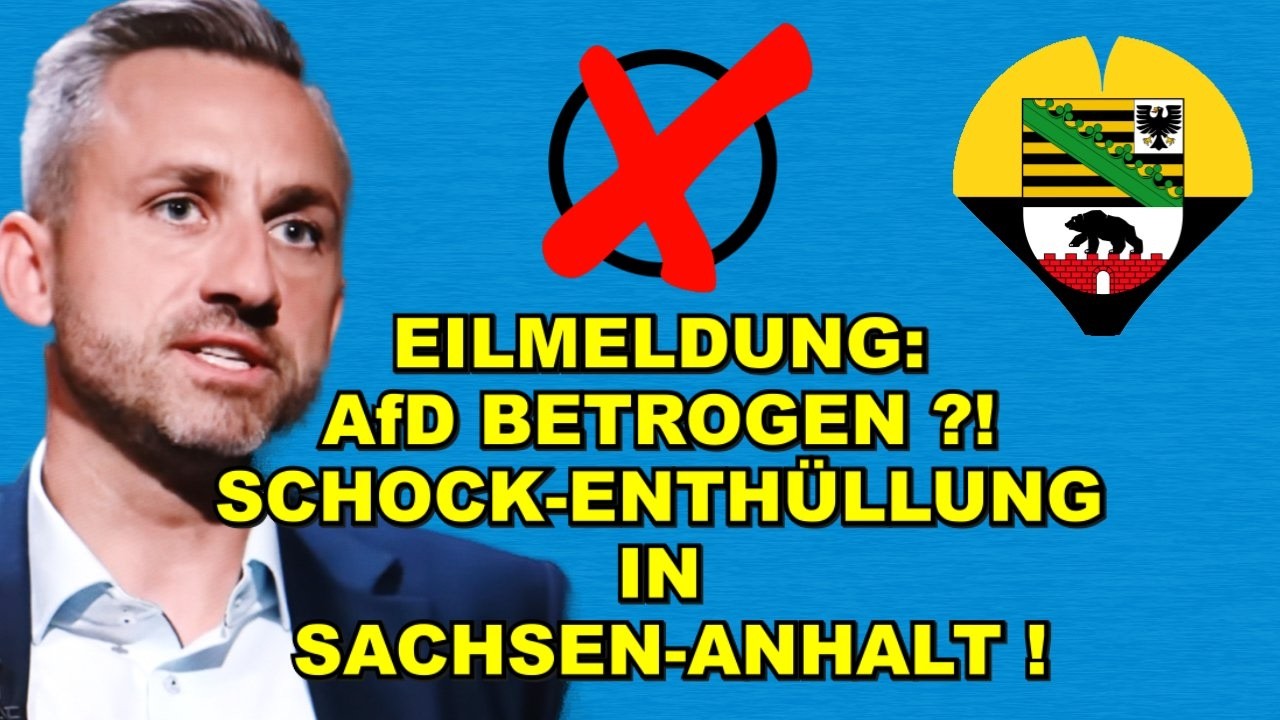 EIL: AfD BETROGEN?! SCHOCK-Enthüllung!