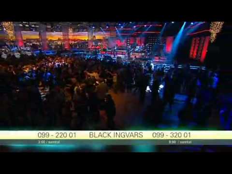Black Ingvars - Leende guldbruna ögon  - Live @ Dansbandskampen 2009