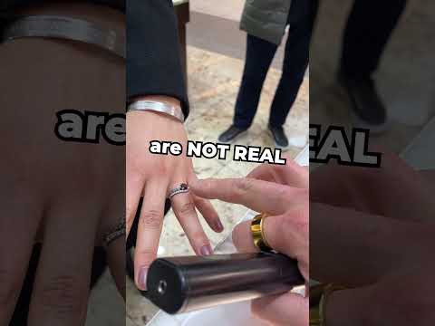 Customer will DIVORCE Husband If Her Engagement Ring is FAKE!