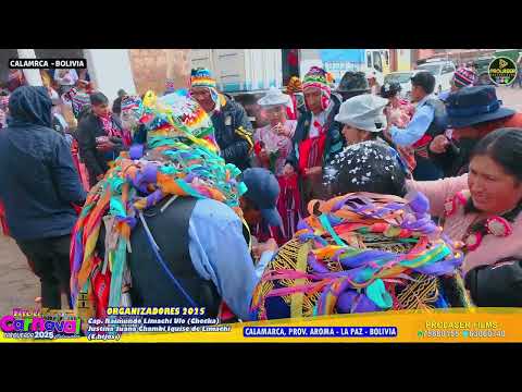 EN LA PLAZA PRINCIPAL: Gran fiesta carnavalera "Tarqueada 2025” - CALAMARCA PROV AROMA