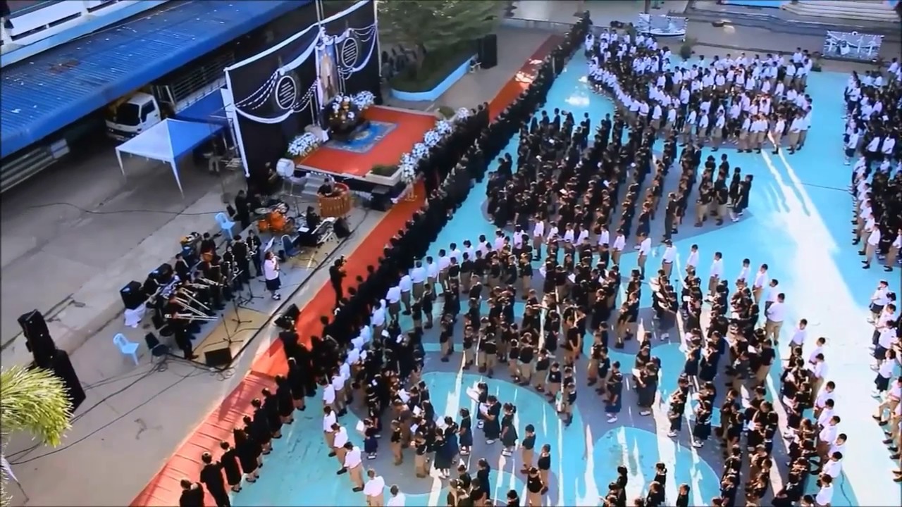 โรงเรียนเทศบาลวัดท้ายตลาดถวายอาลัยรัชกาลที่ 9