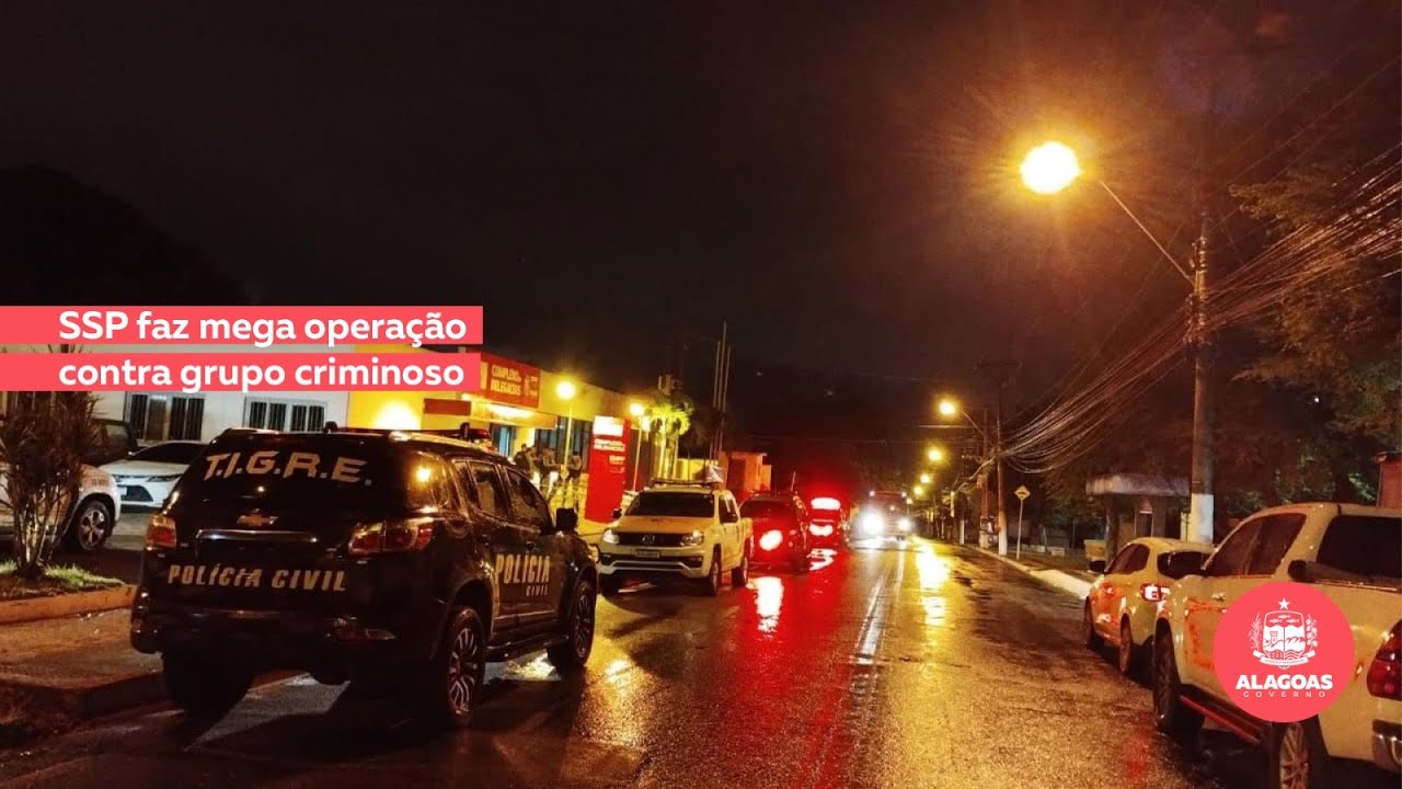 SSP faz megaoperação contra grupo criminoso