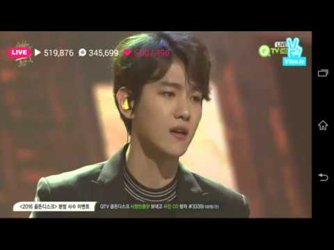 EXO My answer is you   20160121  The30th GOLDEN DISC AWARDS