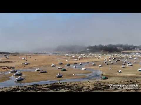 timelapse brume de mer et marée - Sea smoke and tide - Saint Briac, Bretagne, France