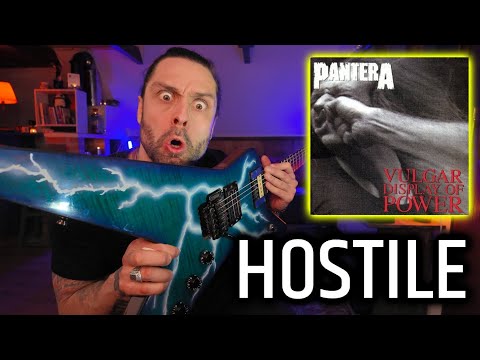 PANTERA 🔥 HOSTILE ⚡ 'Official Live' Playthrough by ATTILA Voros