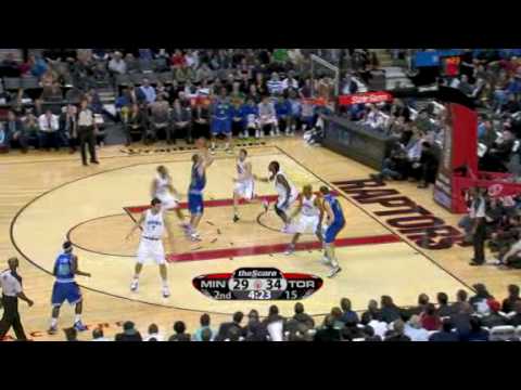 Toronto Raptors vs Minnesota Timberwolves (December 8, 2009)