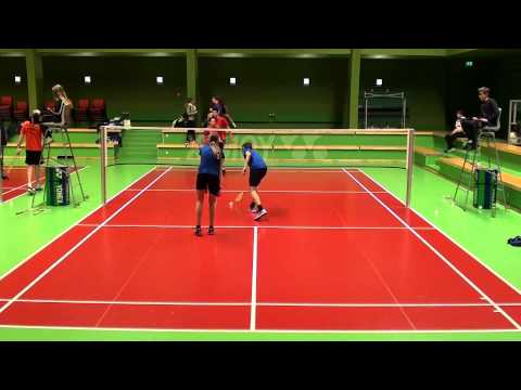 XD U15 RR Oliver Bøje Frederikke Toft vs Alvaro Leal Lara Villacorta KMB YONEX CUP 2016