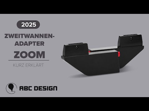 Adapter ZOOM - Zweitwannenadapter für Geschwisterwagen | ABC Design