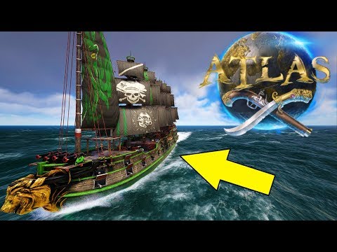 How To Build & Paint An Epic Galleon! Atlas Pirate MMO Ship Building Gameplay E6 [The Titan Company]