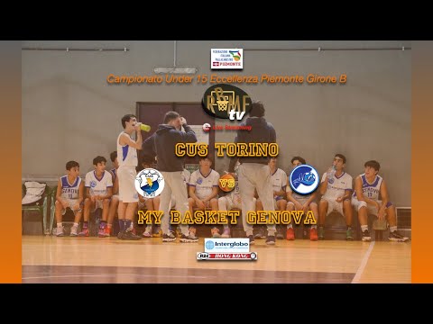 Cus Torino vs My Basket Genova - U15Ecc Piemonte Gir.B