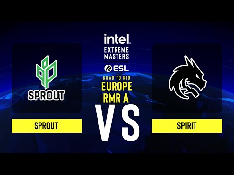 Sprout vs. Spirit - Map 1 [Mirage] - IEM Road to Rio 2022 Europe RMR A