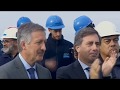 Vidal y Macri en Ensenada. "Ahora tomarán agua potable de verdad"