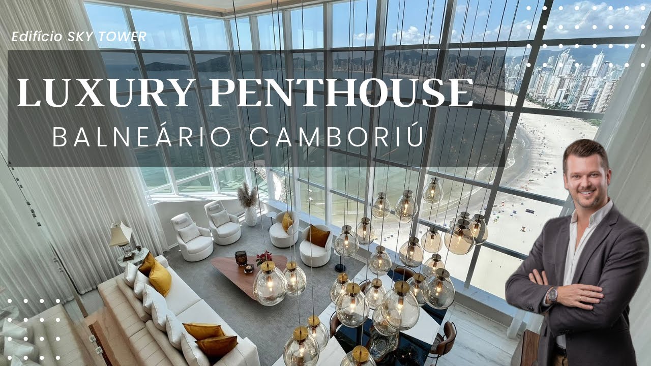 Cobertura luxuosa com a vista mais bonita de Balneário Camboriú, Edifício SKY Tower