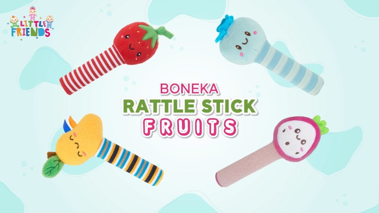 Rattle Stick Fruits Little Friends