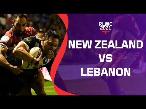 New Zealand play Lebanon in World Cup group stage | RLWC2021 Cazoo Match Highlights
