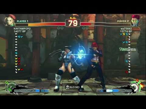 Haitani [Viper] vs KIRITAMPOPO [Cammy] 2/2 SSF4 Japanese Online Ranked Matches - TRUE-HD