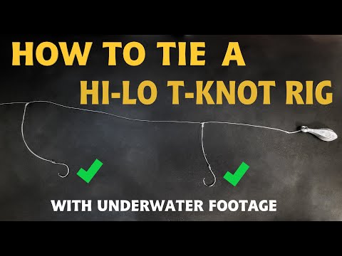How to Tie a Simple High Low Rig | Best Bottom Fishing Rig