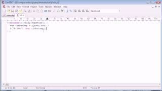 jQuery Tutorial - 94 - now