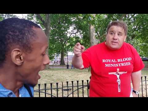 Man of God - Encourage Muslims - Speakers Corner Hyde Park London 16-7-17.