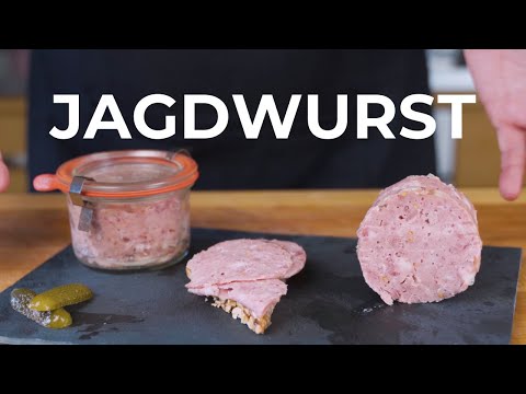 Homemade Jagdwurst - Delicious goodness