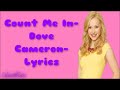 Count Me In Dove Cameron Lirics Letra LokerasMusic