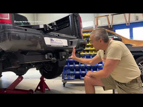 Campervan Facts - Part 11 - Pulling trailers despite large overhangs with the Harbeck towing bracket