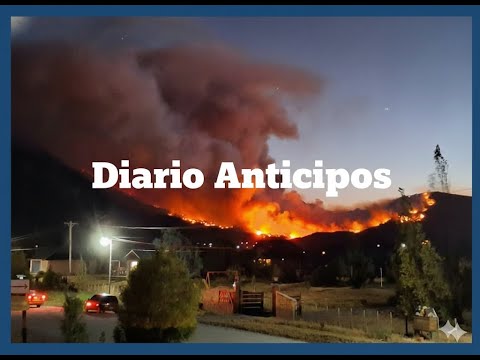 Actualización: El incendio en Patriada, El Hoyo y Epuyén sigue activo - (11-01-2025)