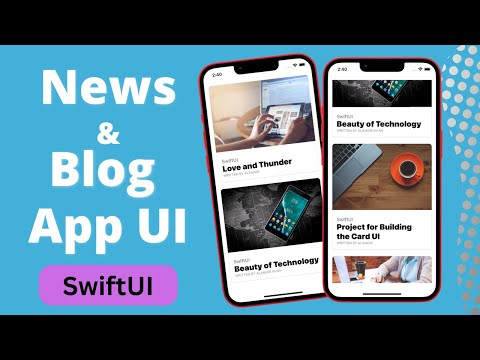 Simple Blog and News App in SwiftUI