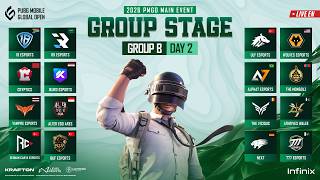 [EN] 2026 PMGO S2 Main Event | Group B | PUBG MOBILE GLOBAL OPEN Season 2