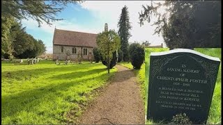 I visit the church &amp; grave of Christopher Foster who killed his wife and daughter in Shropshire.