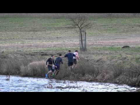 Alnwick Shrove Tuesday 2015  -  Ali miller wins the ball.
