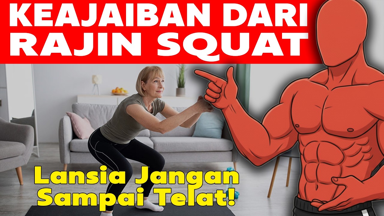Manfaat Squat Usia 40+: 99% Merombak Tubuh (Otak & Jantung) Secara Total
