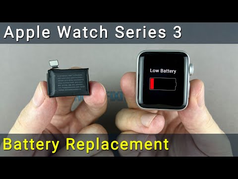 Apple Watch Series 3 Batteriewechsel