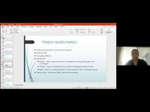 Agile Metrics Webinar by Ashok Singh