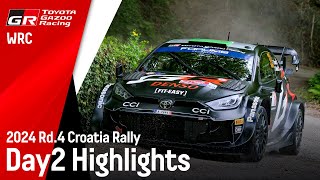 TGR-WRT 2024 Croatia Rally: Day 2 Highlights