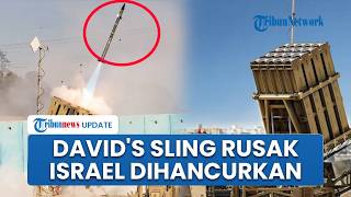 Sistem Pertahanan David's Sling Israel Rusak, 2 Rudal Balistik Iran Lolos Ledakkan Kota-kota Zionis