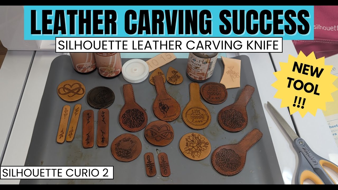 Silhouette Curio 2 Leather Carving Tool | In-Depth Tips for Success