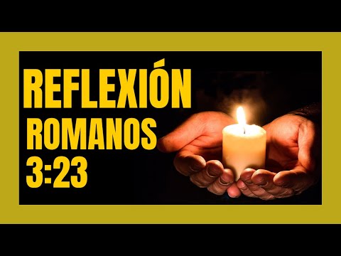 🔴 Todos hemos pecado | El mensaje de Romanos 3:23 🙏🏻