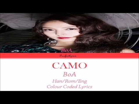 BoA(보아)  - CAMO Colour Coded Lyrics (Han/Rom/Eng) by Taefiedlyrics