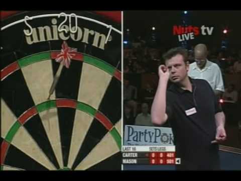 US Open 2008 Day 2 Afternoon Session Carter vs. Mason