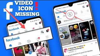 Fix Facebook Video Watch icon & Facebook marketplace Missing issue on the Android