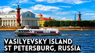Download lagu Charming VASILYEVSKY ISLAND of St Petersburg, Russia [4K] mp3