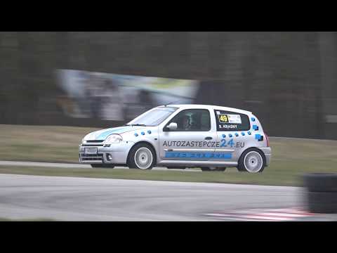 Krasny Sławomir - Renault Clio - SuperOES 3 Runda - Tor Kielce 16-03-2019