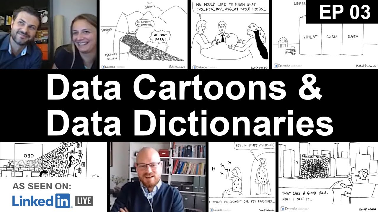 Data Dictionary and Data Cartoons (Good Data Morning Show Ep 03)