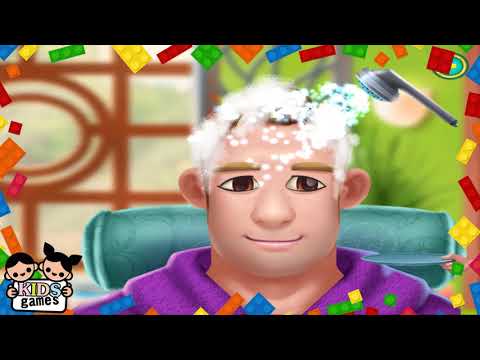 571_Fun Baby Care Kids Game - Learn Colors Play Fun Spa Day with Daddy - Makeover Adventure For Girl