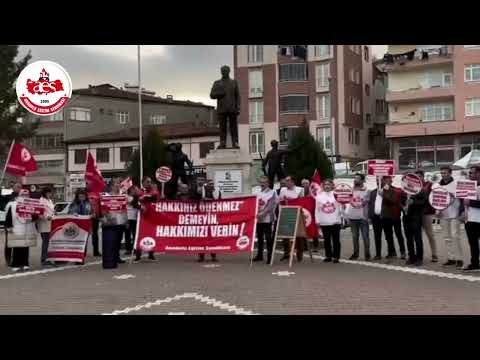 24 KASIM ÖNCESİ 24 TALEBİMİZİ HAYKIRDIK!